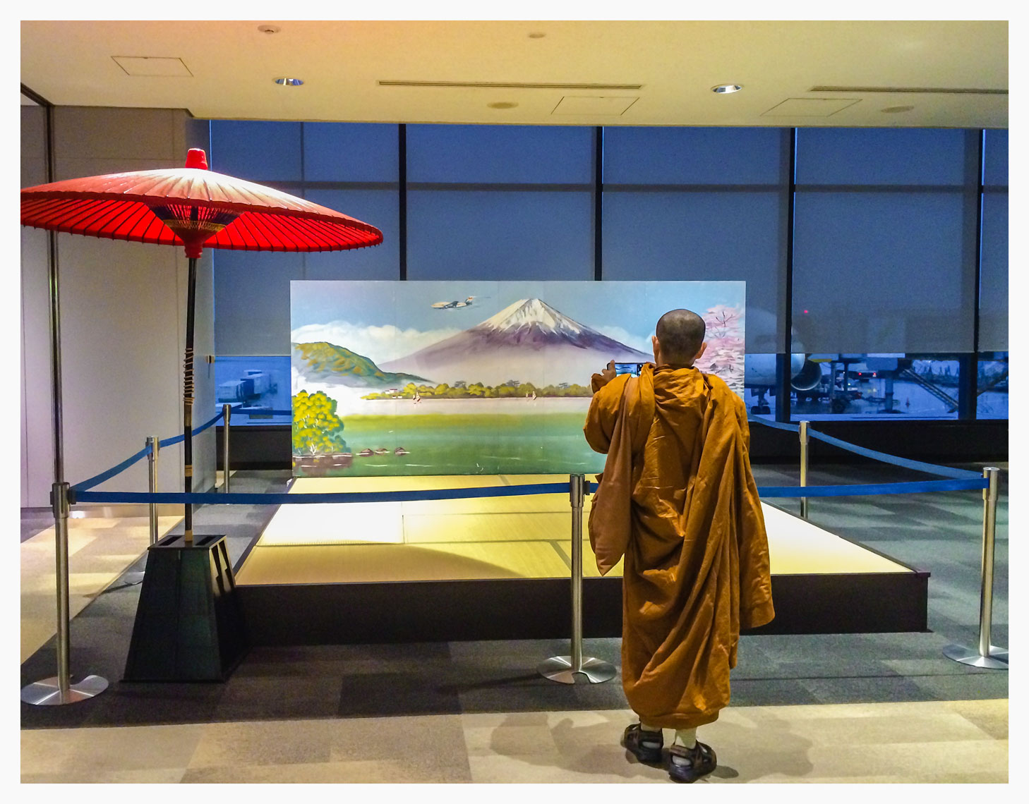 Monk tourist